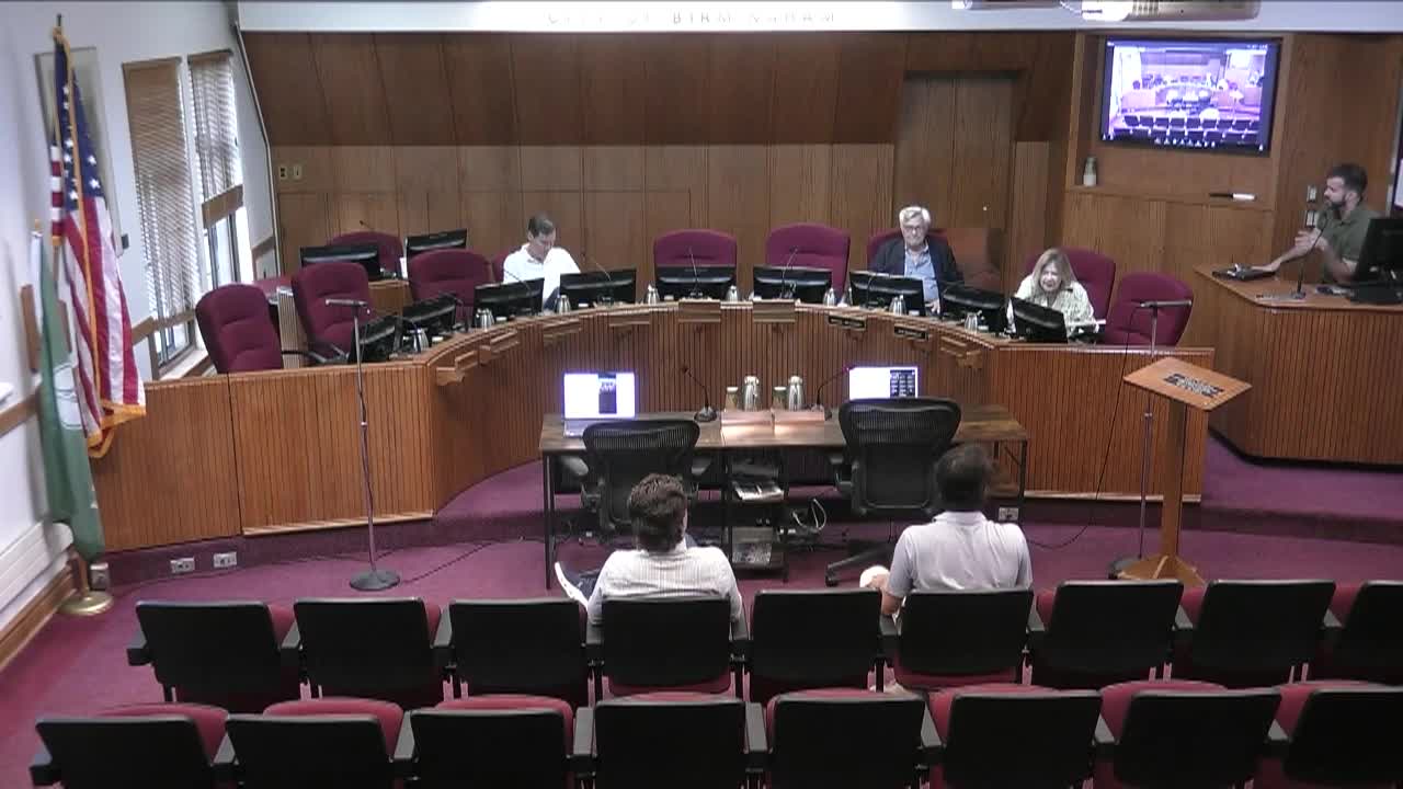 City of Birmingham Historic District Committee and Design Review Board Meeting on September 17, 2025